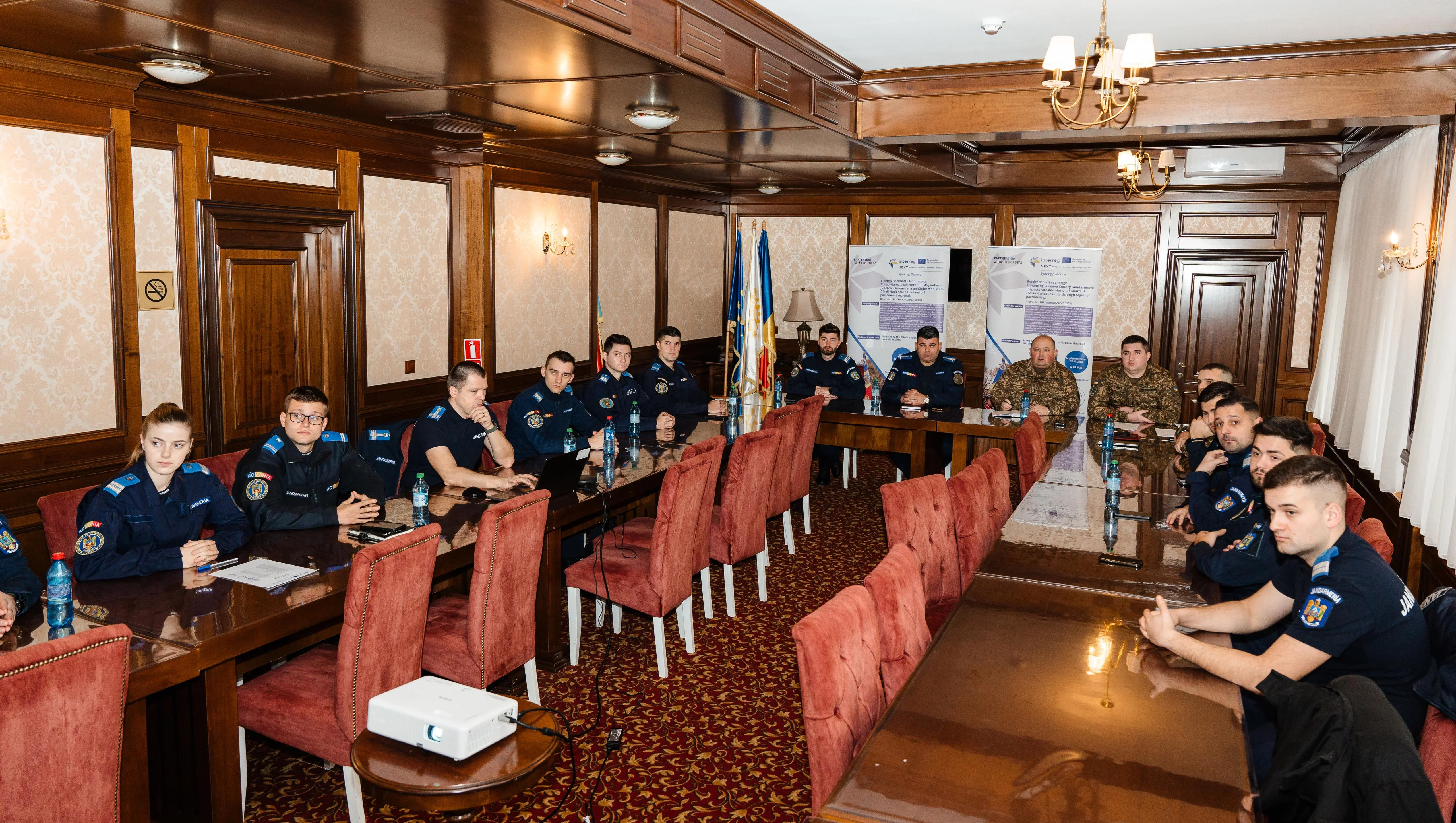 Jandarmii suceveni și Garda Ucrainei au planuri comune de acțiune
