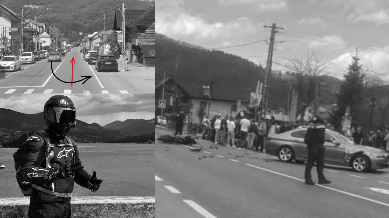 Tânăr de 17 ani mort după un accident rutier, în urma unei presupuse neacordări de prioritate