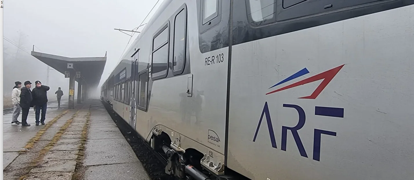 PRIMUL TREN ELECTRIC NOU A AJUNS LA SUCEAVA