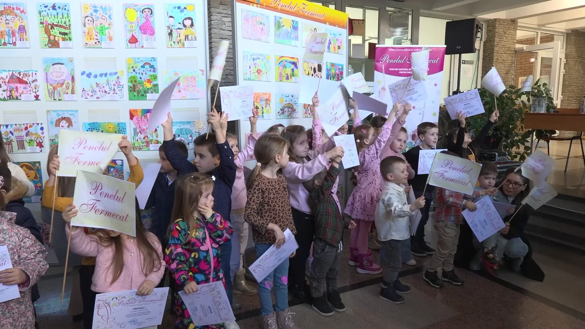 Peste 600 de preșcolari, la concursul „Penelul Fermecat”, ediția a XXI-a