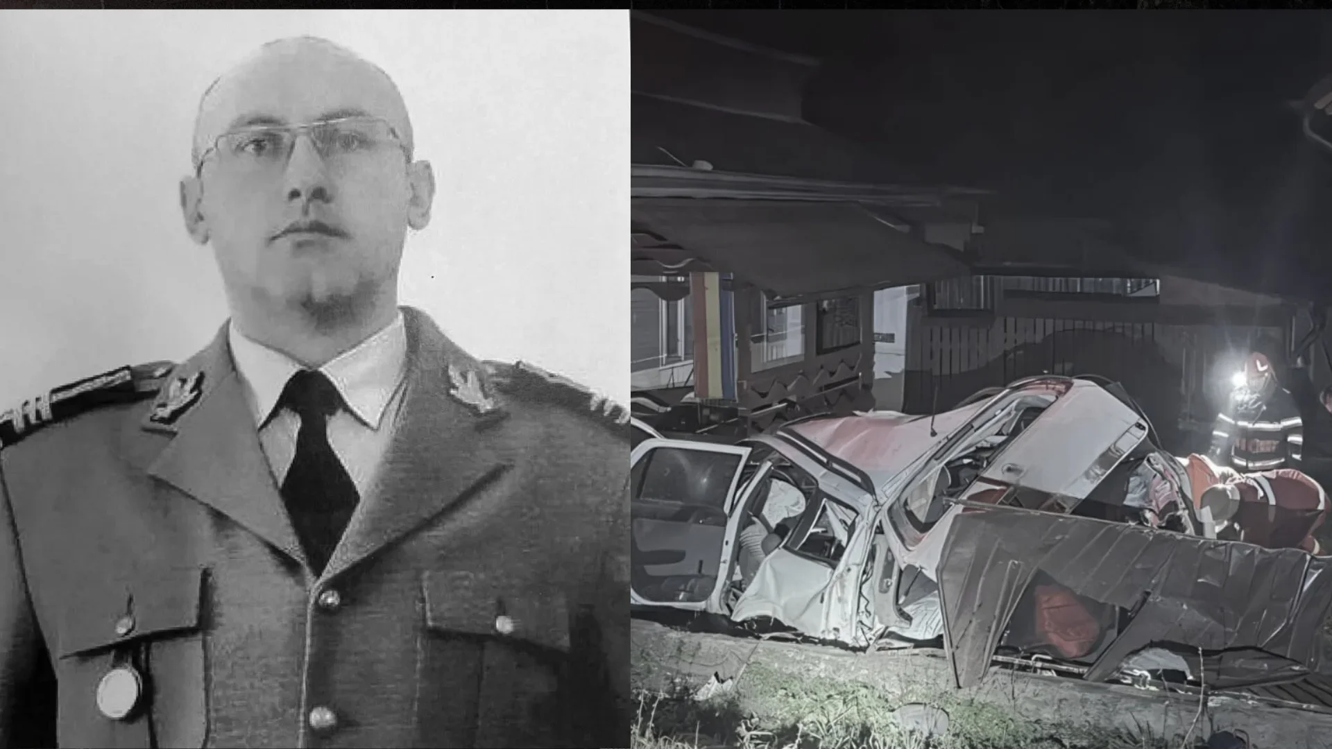 Colonelul dr. Cătălin Emanuel Buculei, și-a pierdut viața în accidentul de la Molid