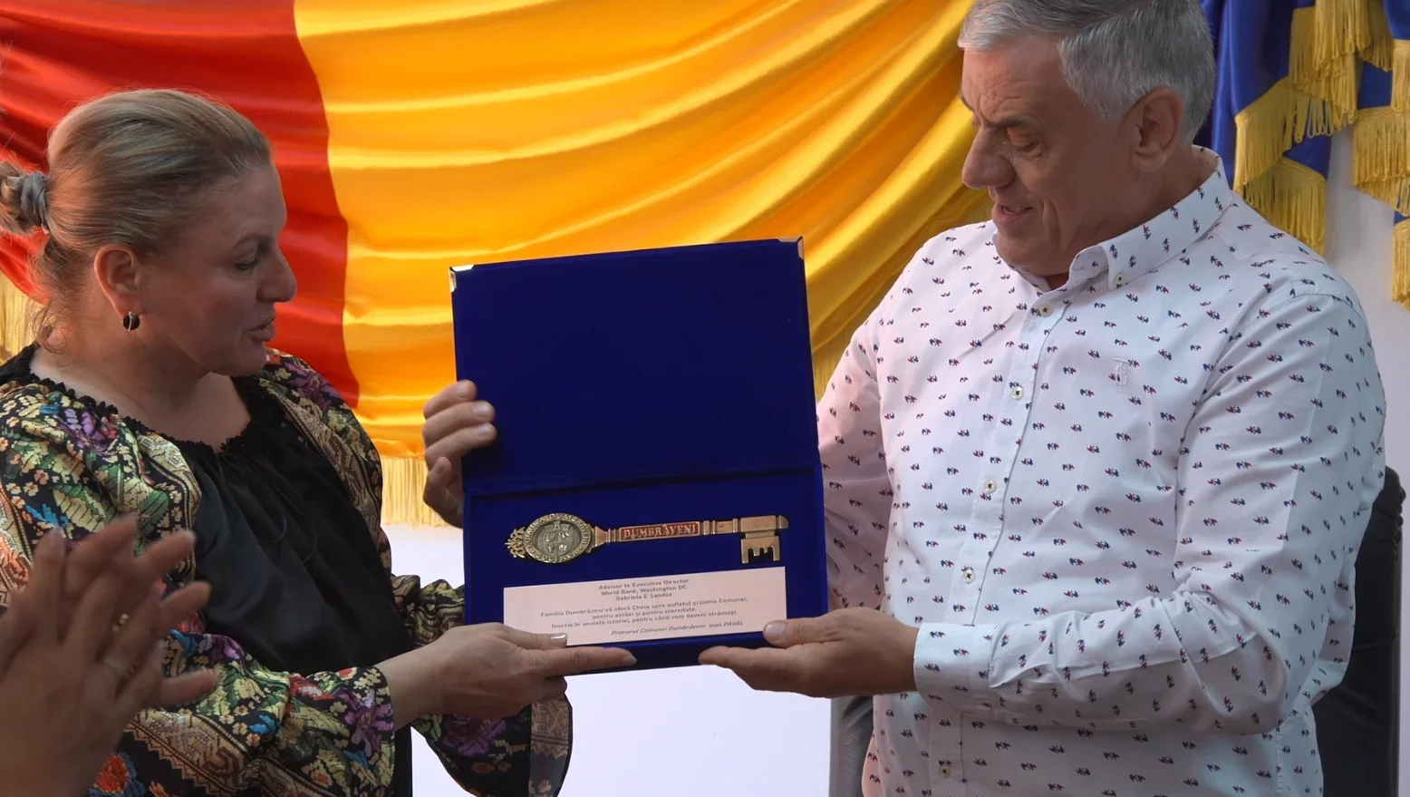 Oaspete de rang înalt, la Dumbrăveni