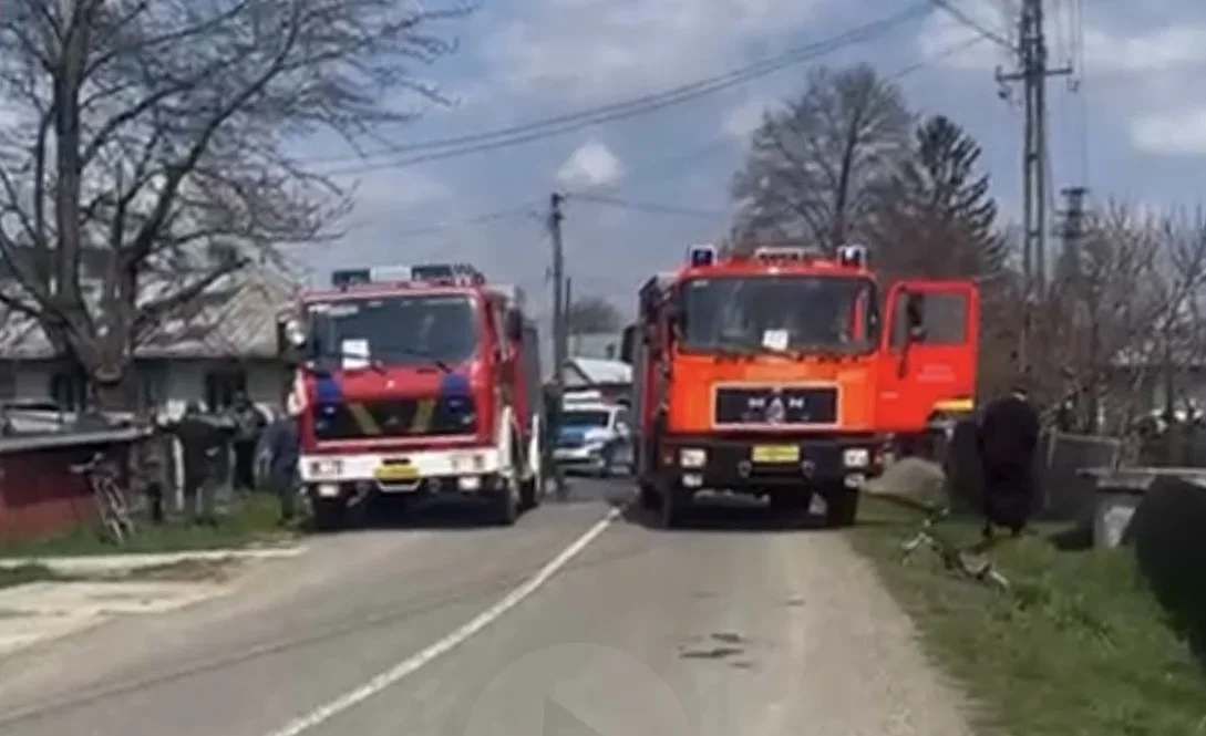 Incendiu izbucnit într-o gospodărie din comuna Boroaia în Sâmbăta Mare