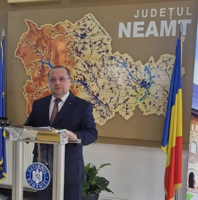 Prefectul de Neamț, Adrian Bourceanu, a demisionat