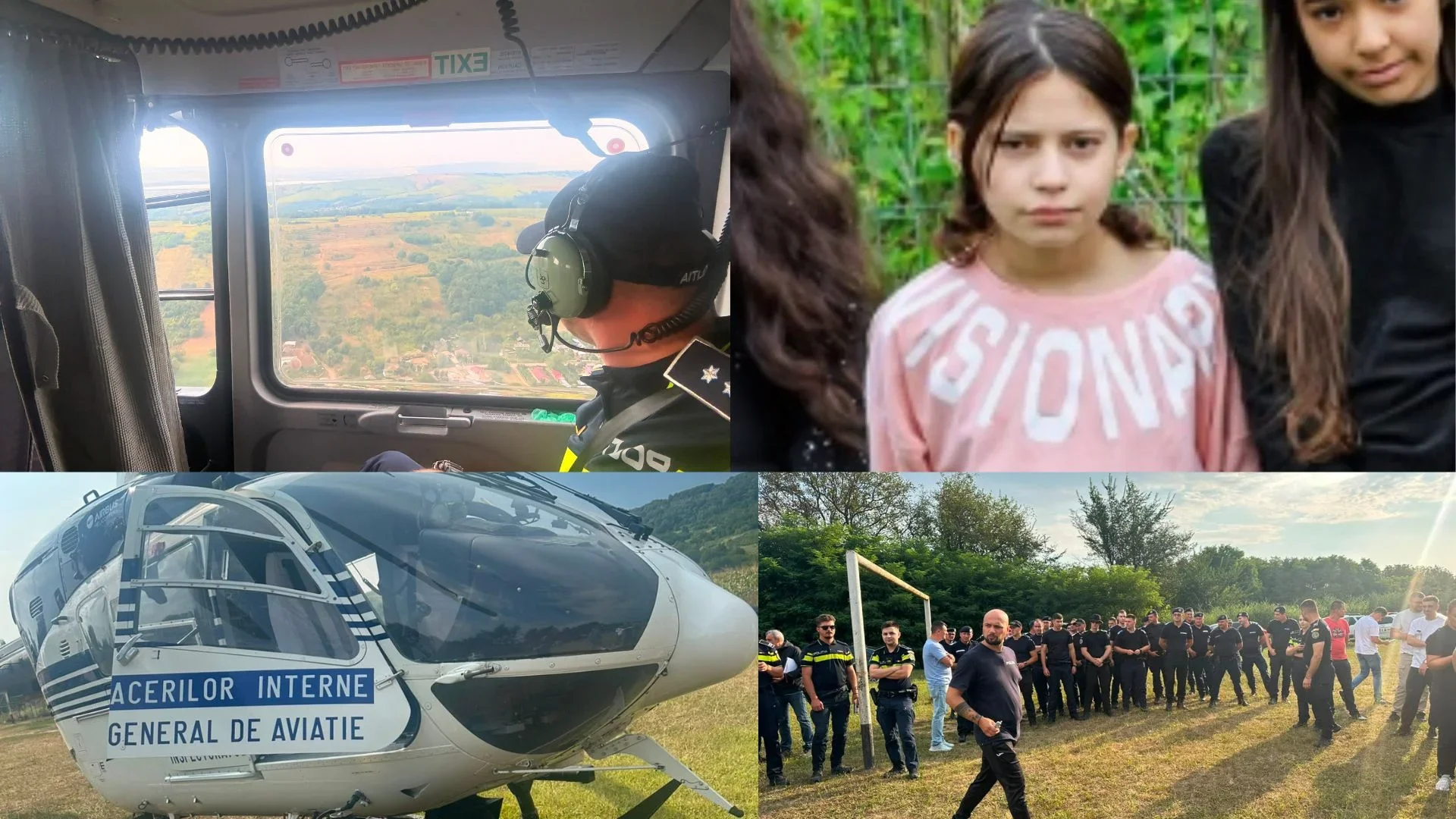 Desfășurare impresionantă de forțe pentru căutarea unei minore dispărute din Bacău