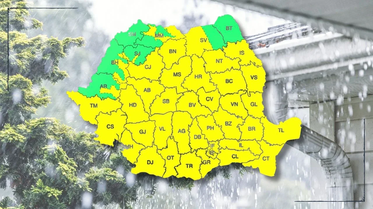 Vremea se înrăutățește marți în toată țara