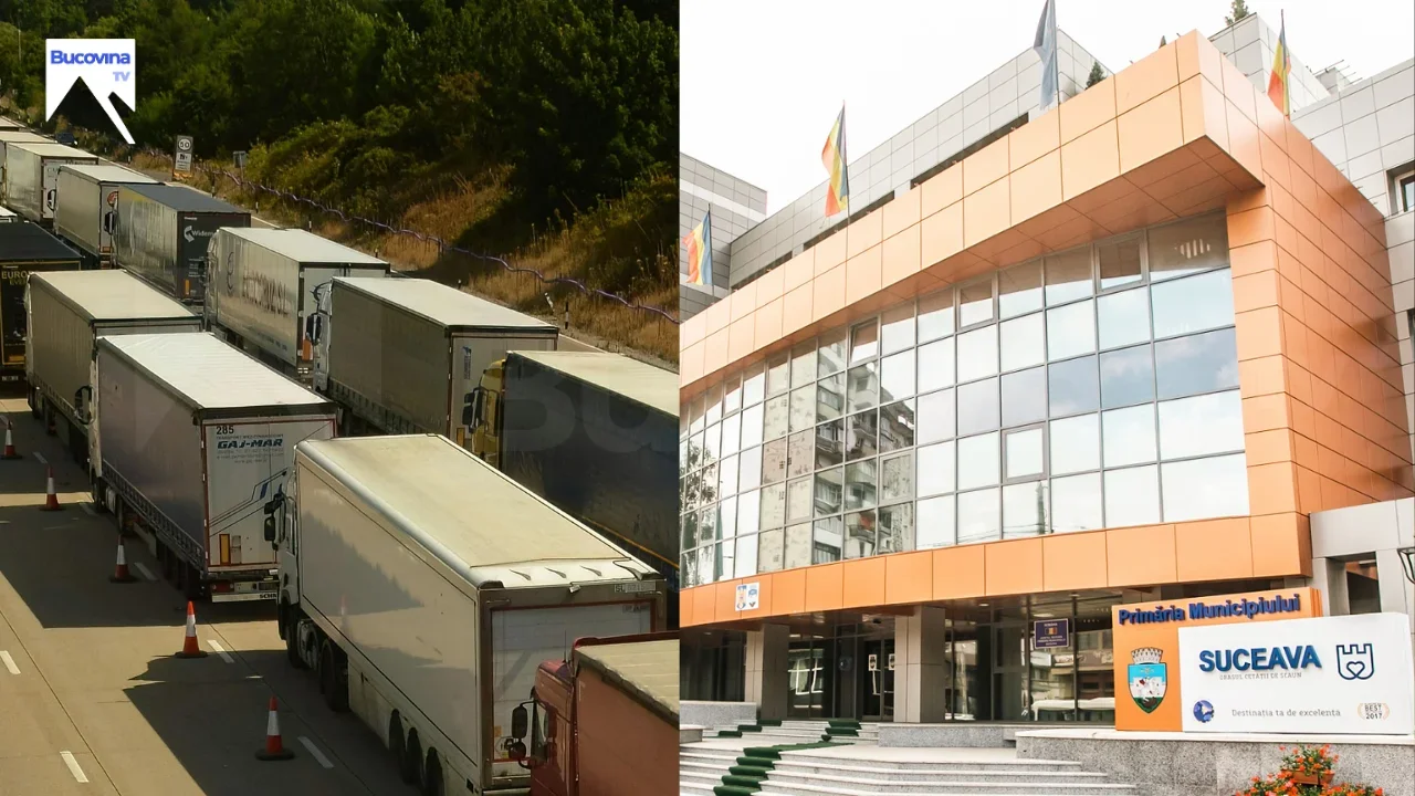Protestul transportatorilor, neavizat de Primăria Suceava
