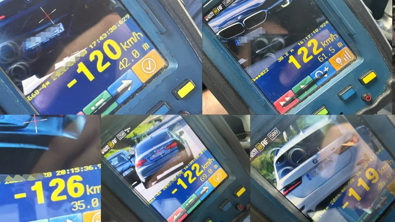 Radarul a surprins șoferi cu până la 126 km/h în localități din Botoșani