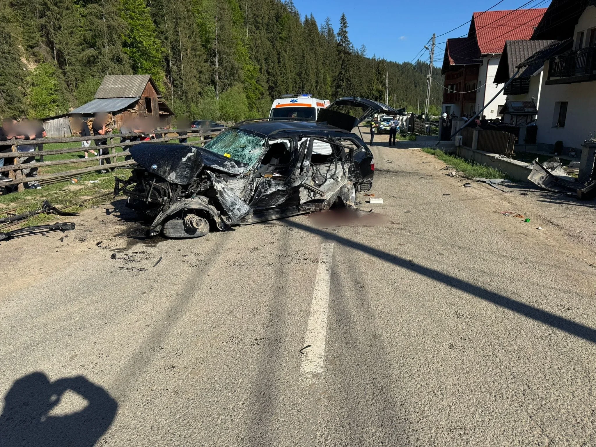Viață curmată la 18 ani, după o depășire fatală
