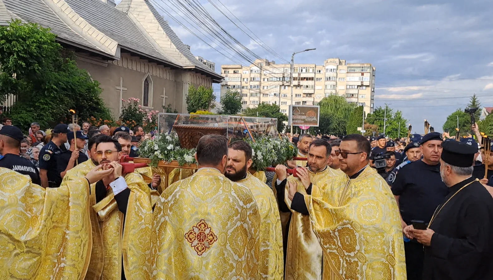 Program liturgic amplu la Mănăstirea „Sf. Ioan cel Nou”