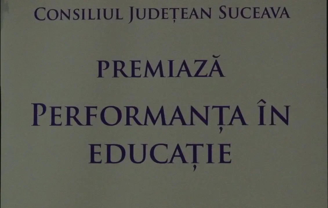 Premierea elevilor suceveni, amânată pentru 2026