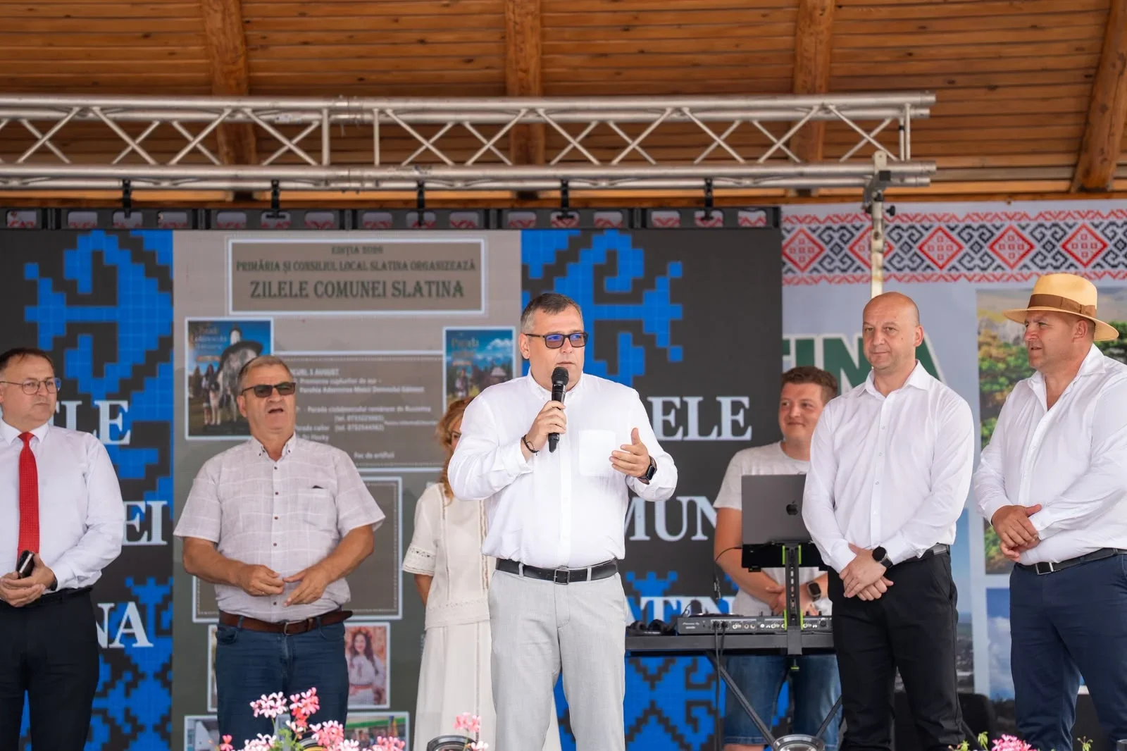 Vicepreședinții CJ Suceava, prezenți la Mănăstirea Slatina