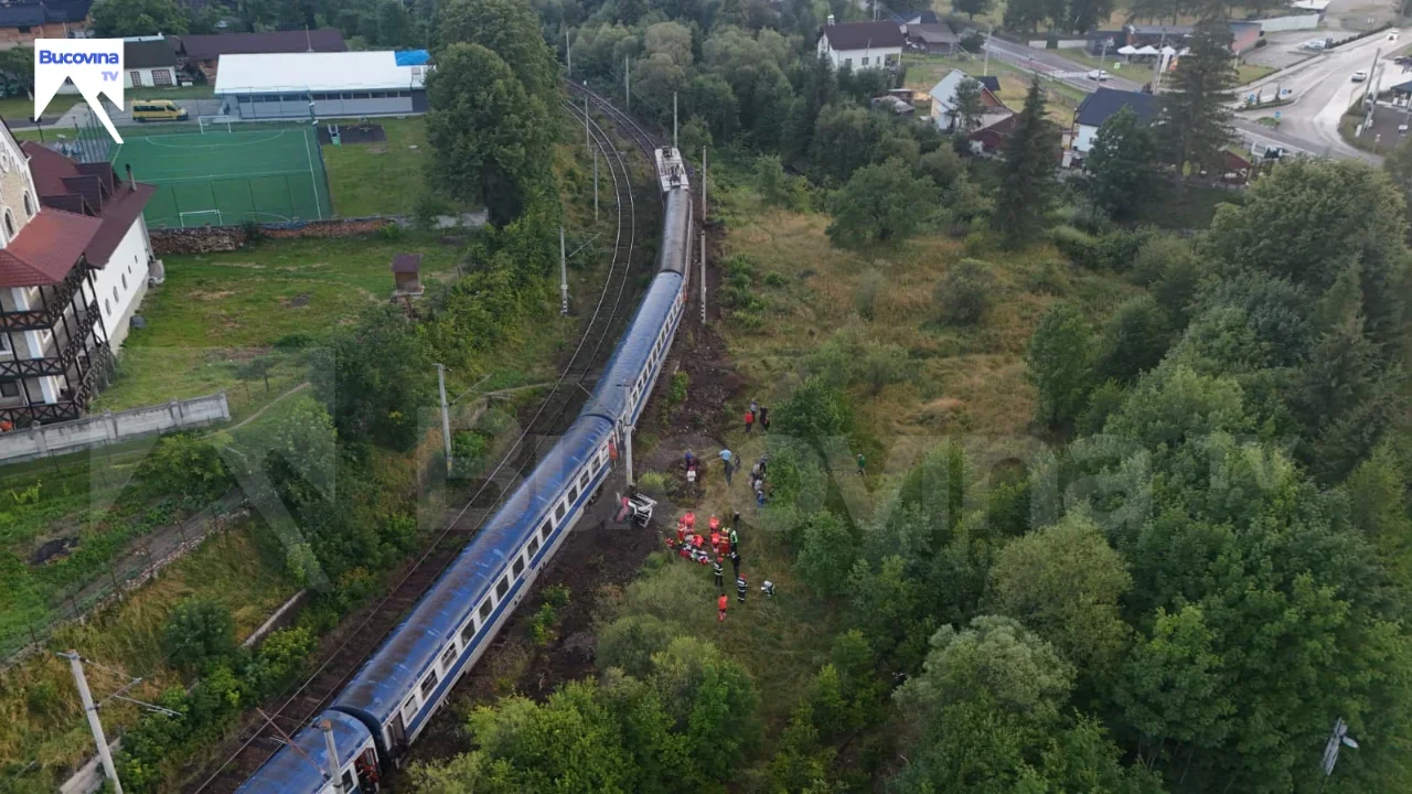 Bărbat mort într-un accident feroviar la Pojorâta