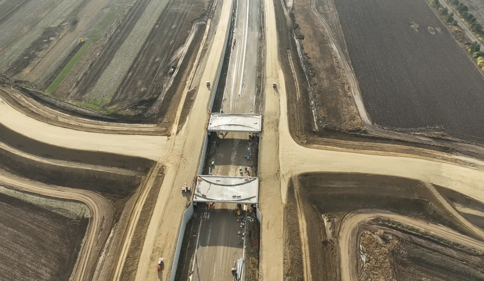 Lucrările la A7 avansează