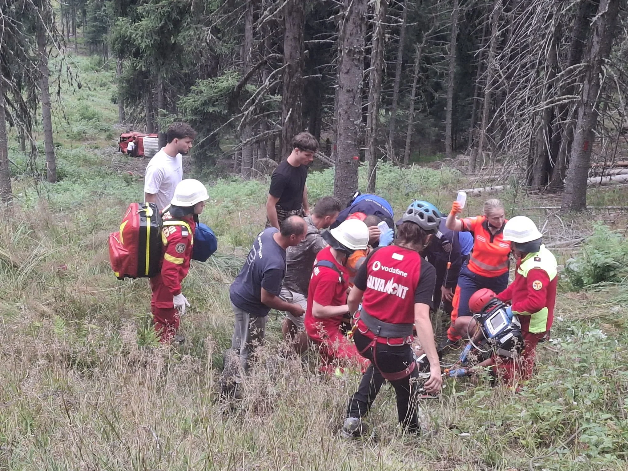 Intervenție contracronometru pentru salvarea unui bărbat între Darmoxa și Panaci
