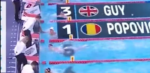 David Popovici câștigă medalia de aur la Campionatul European de la Paris