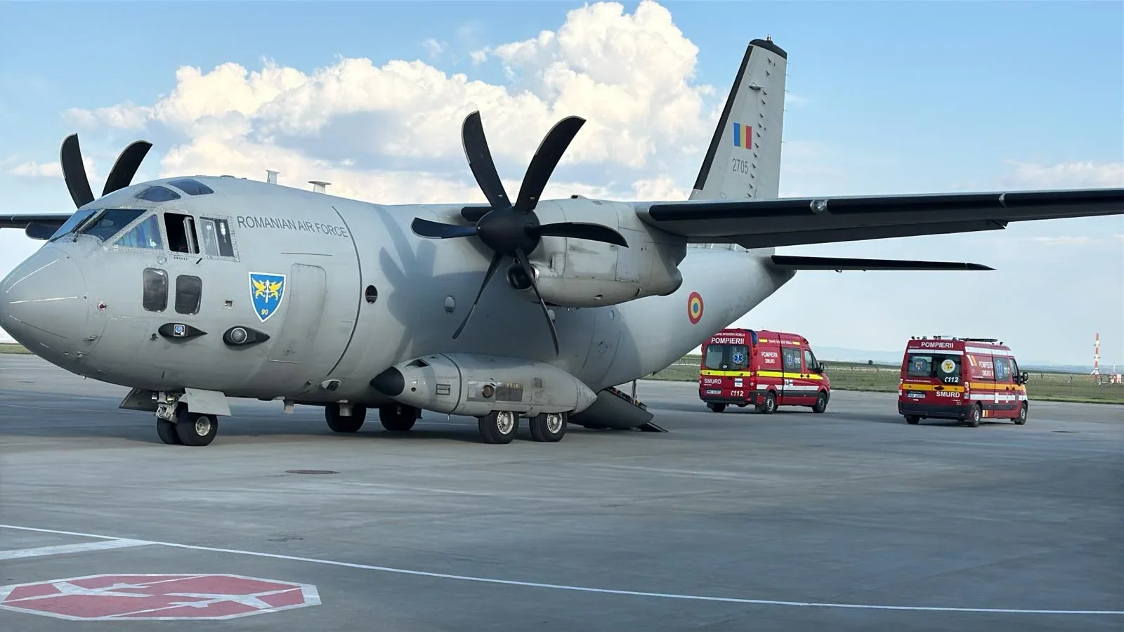 Militarii răniți la unitatea militară din Botoșani, transferați la un spital din Belgia