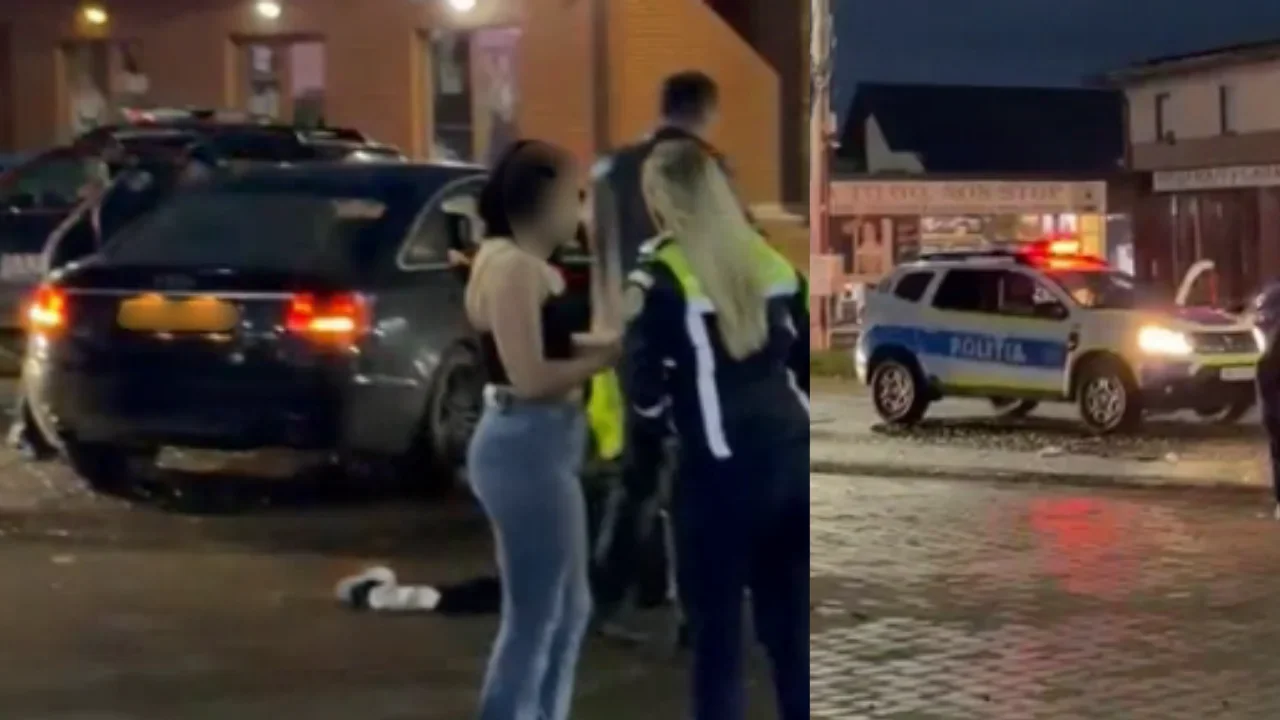 Urmărire ca în filme pe străzile Rădăuțiului