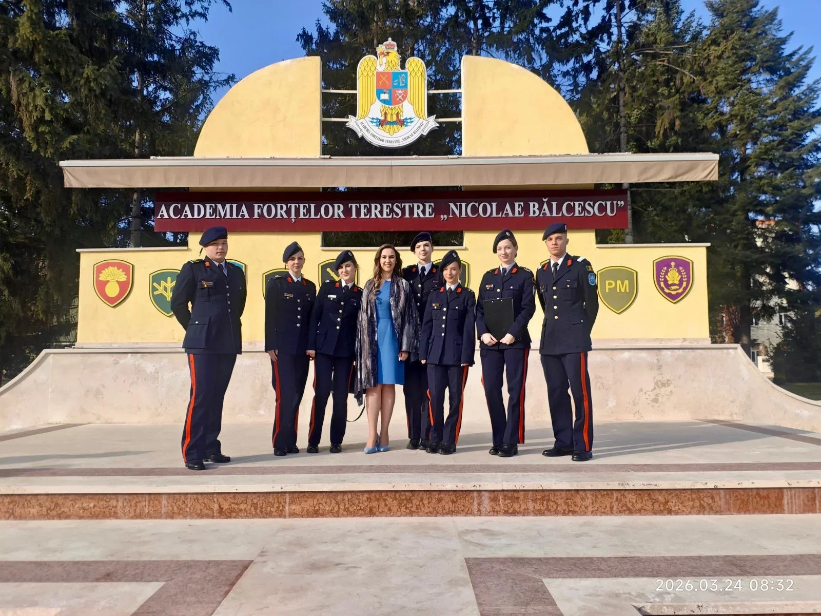 Elevii Colegiului Național Militar, pe podium, la Sibiu