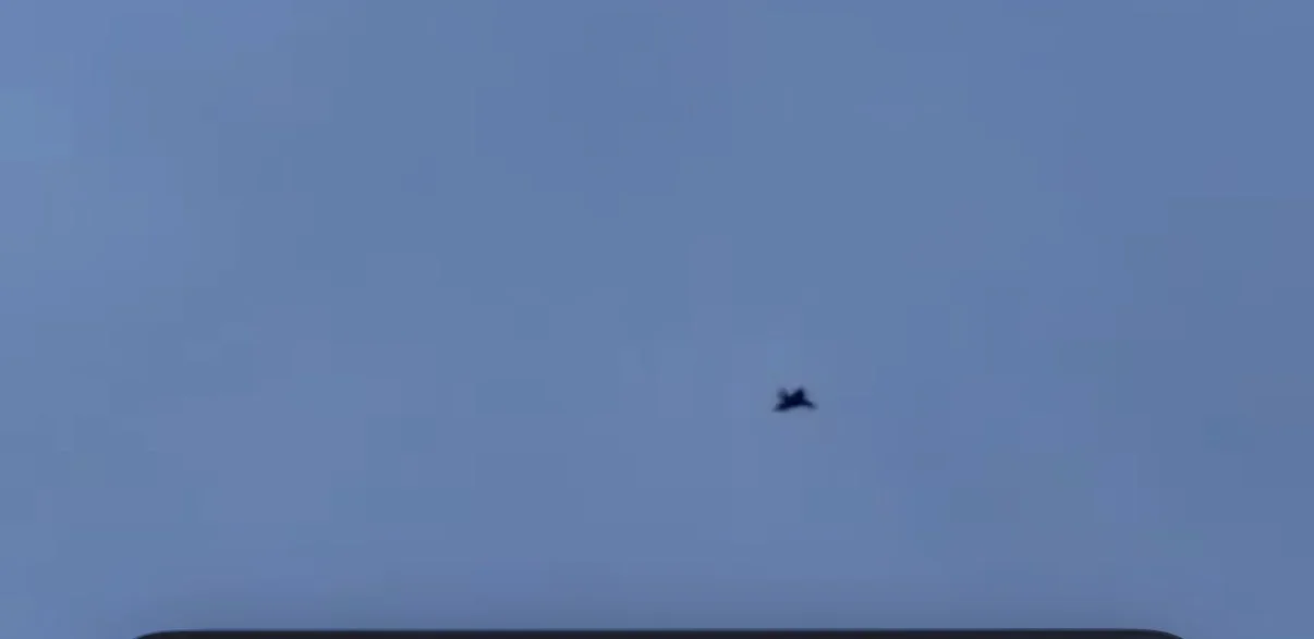 Drona a fost doborâtă de avioane la Solca