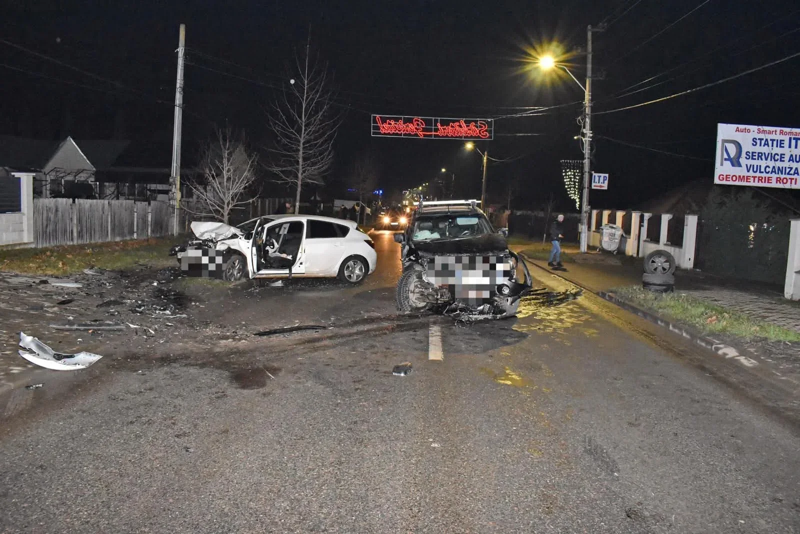 Șase persoane la spital după un accident rutier, la Roman