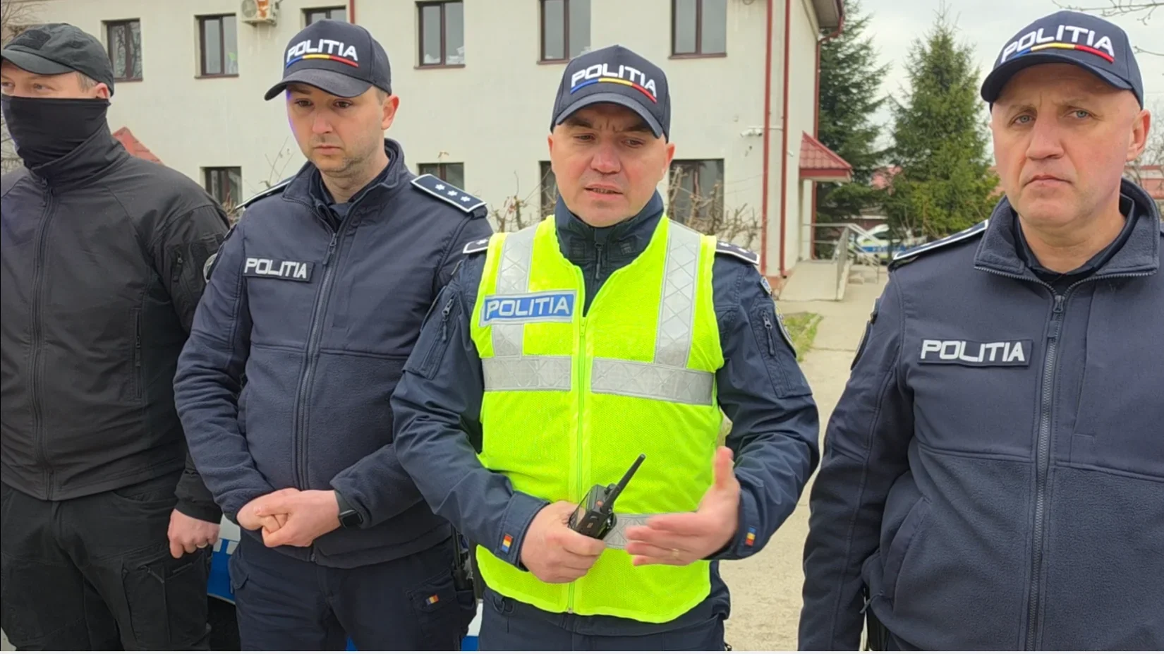 Peste 100 de polițiști mobilizați la Ștefănești, județul Botoșani